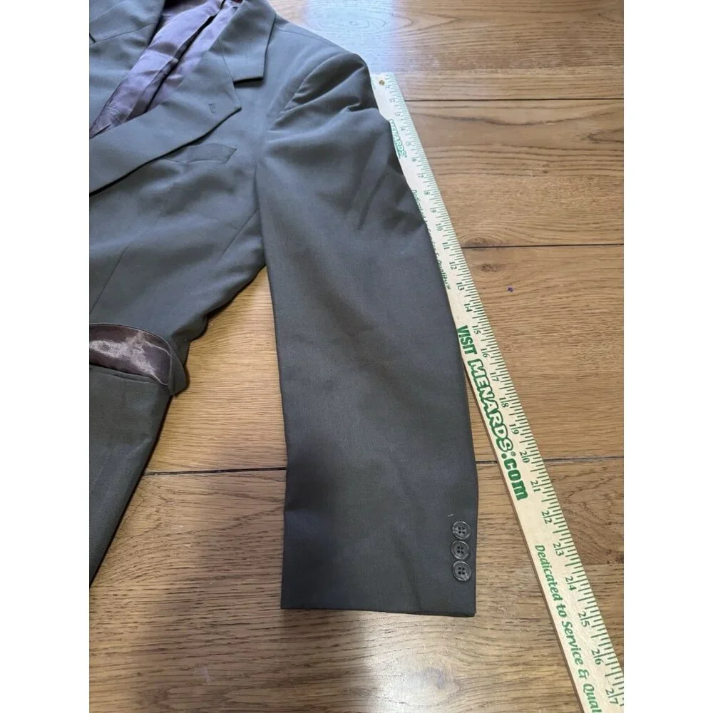 Kilburne and Finch Blazer Sport‎ Coat Gray Size 38R/W32 Wool Blend Professional